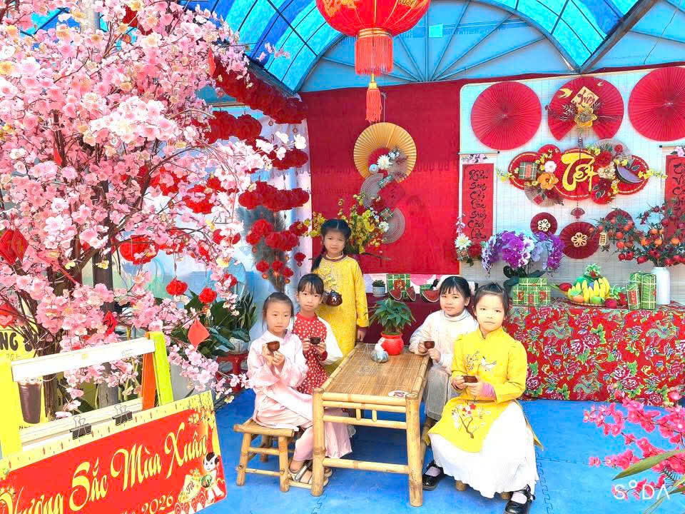 Trường Tiểu học Noong Bua tưng bừng tổ chức Hoạt động trải nghiệm Chào Xuân Bính Ngọ 2026